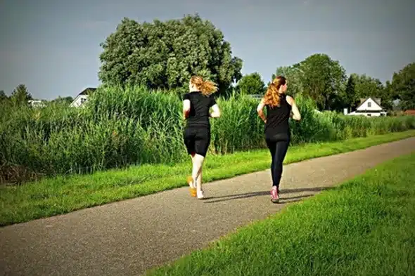 running