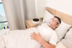 person with ResPro cpap