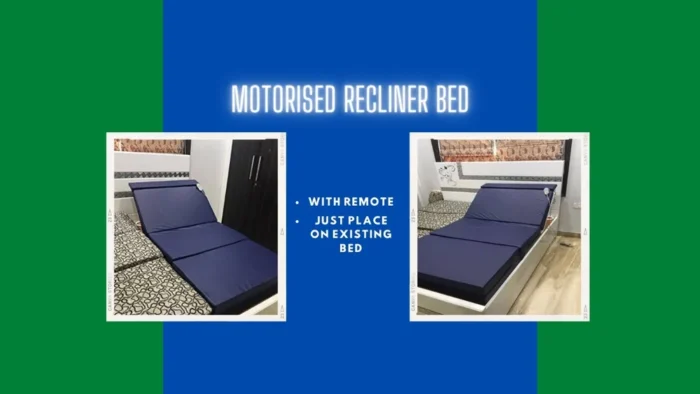 Electric recliner bed for home use